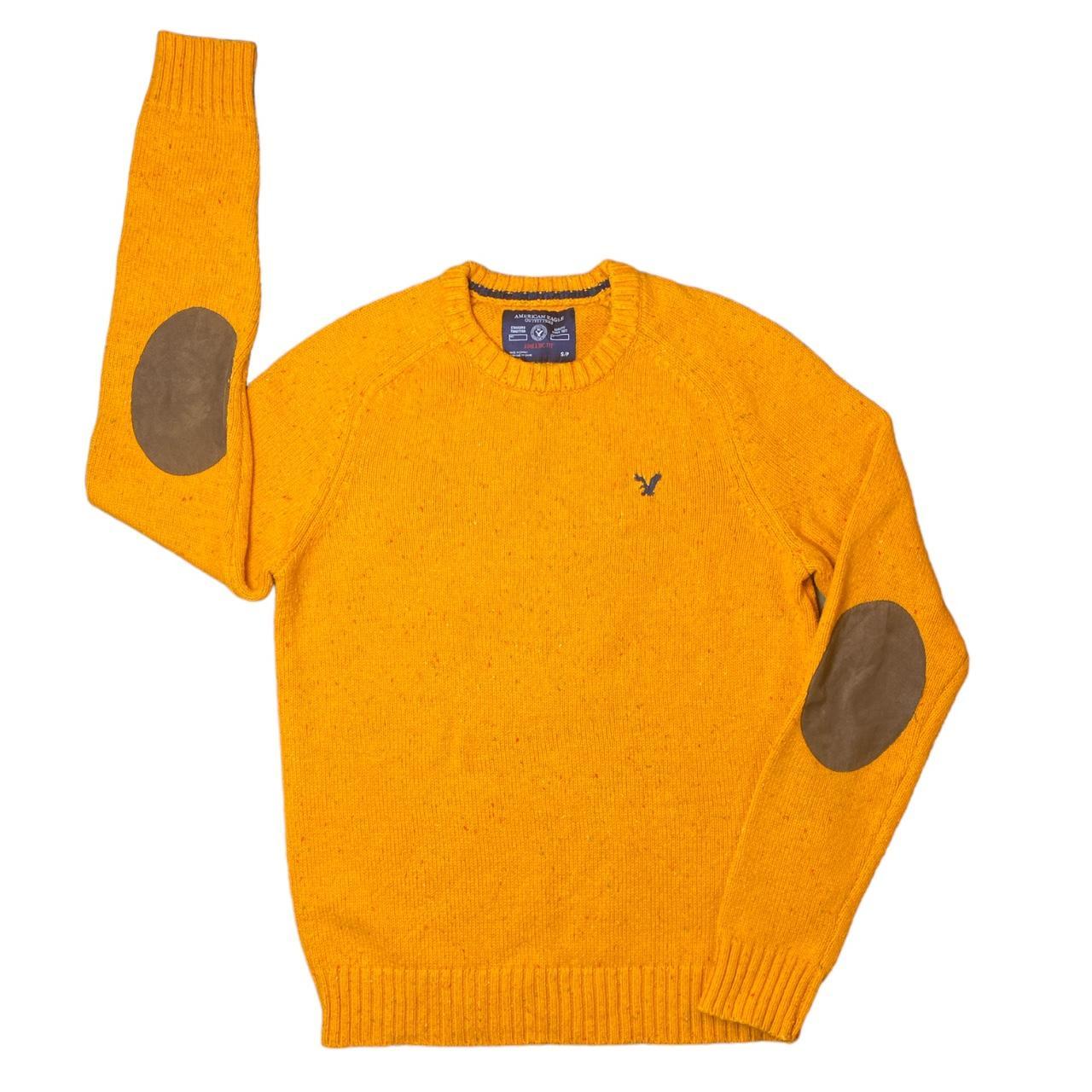 American eagle yellow sweater hotsell