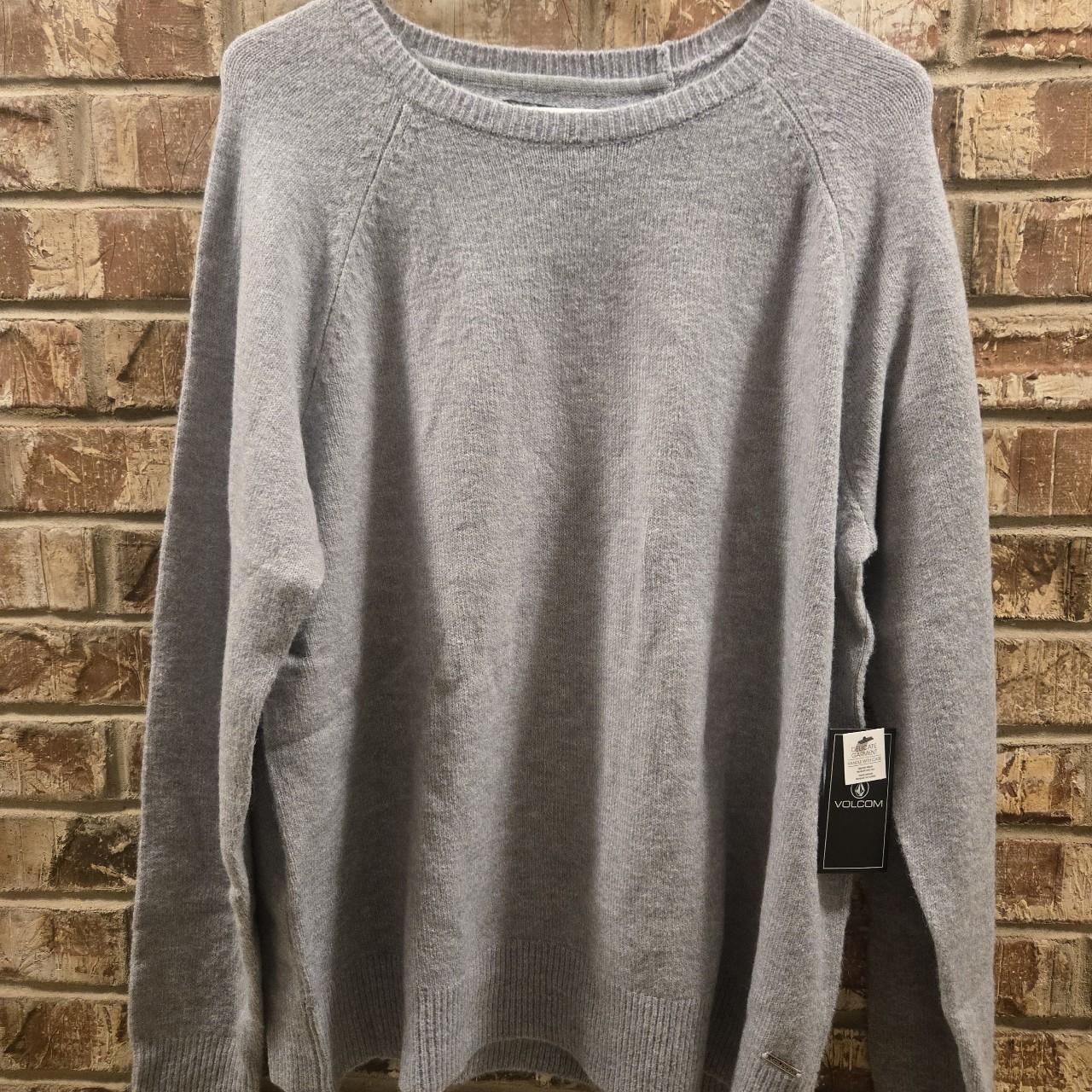 Volcom Women's Sweater - Grey - M – Volcom grey c… - image 1