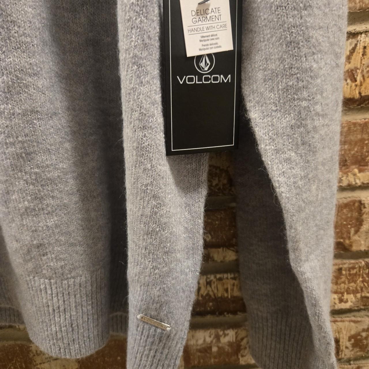 Volcom Women's Sweater - Grey - M – Volcom grey c… - image 2