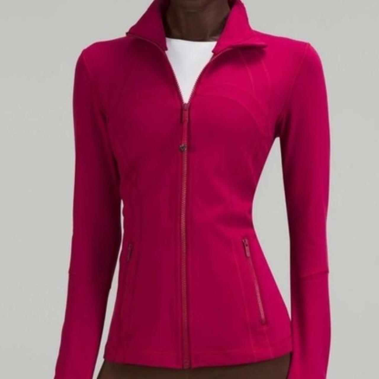 Pomegranate Lululemon Define Jacket Size 2 Depop