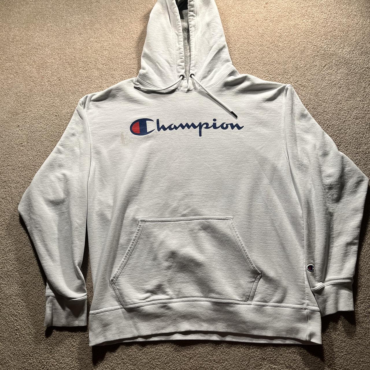 Champion hoodie xl discount measurements