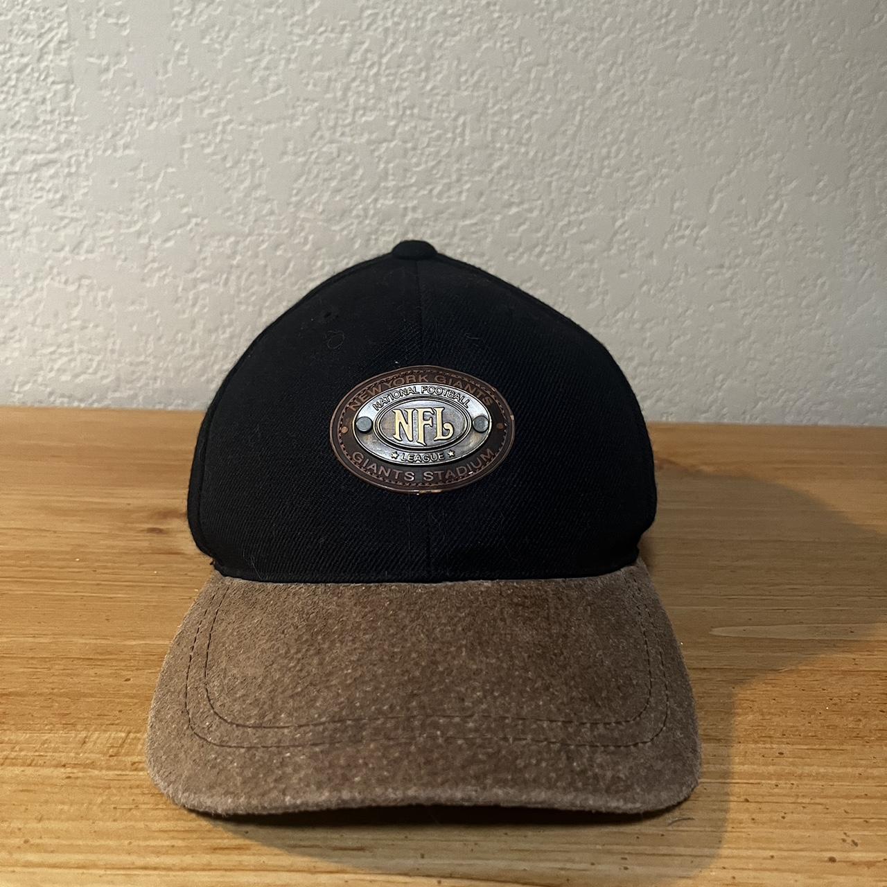 Vintage New York Giants NFL hat - Metal and leather... - Depop