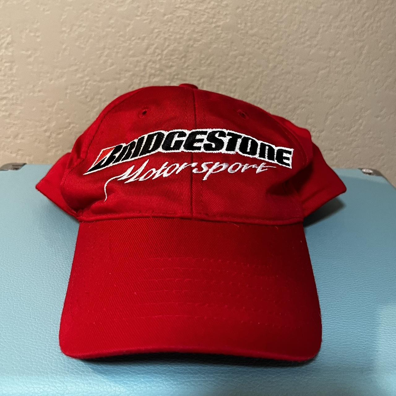 Men's Red and Black Hat | Depop