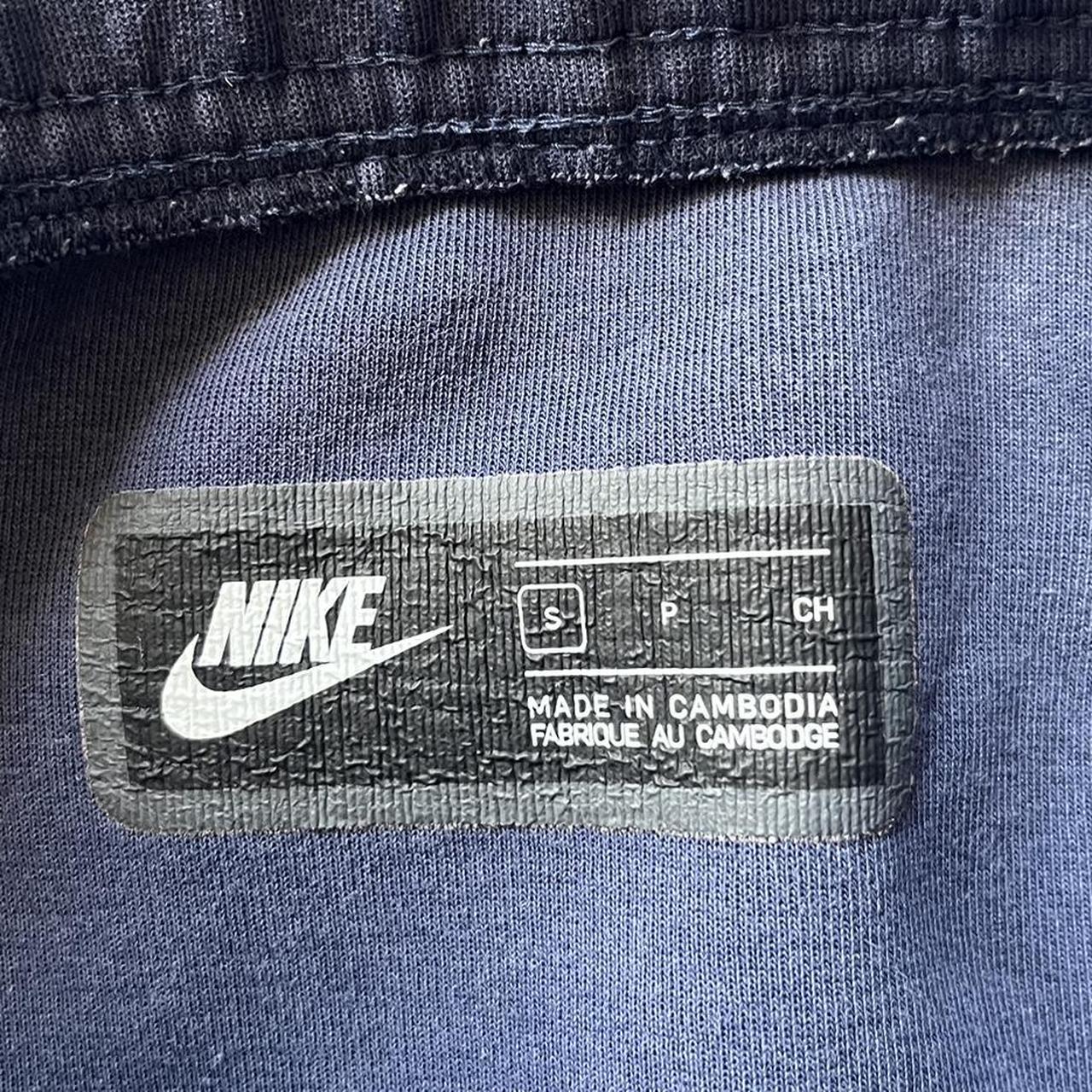 mens nike tech fleece navy