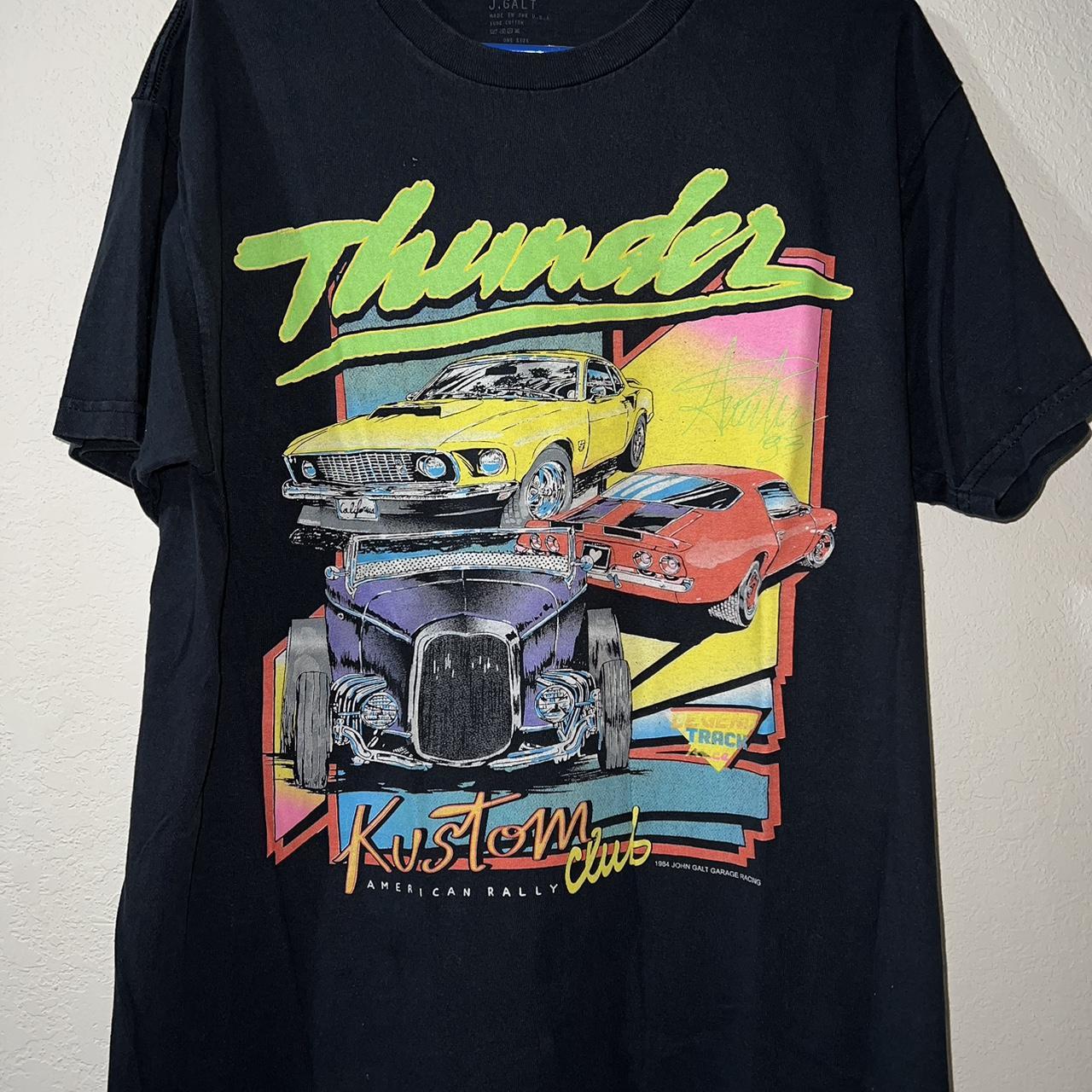 John Galt Rita Thunder Car T-Shirt