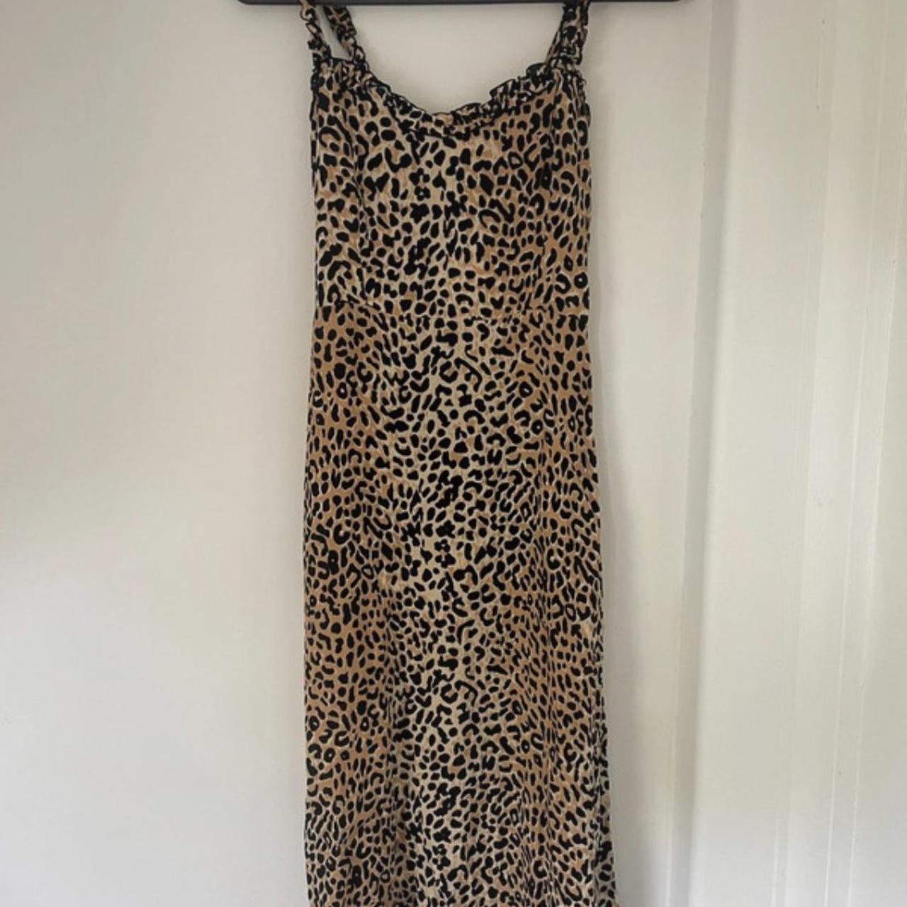 Faithfull the brand leopard print dress. Only worn a... - Depop