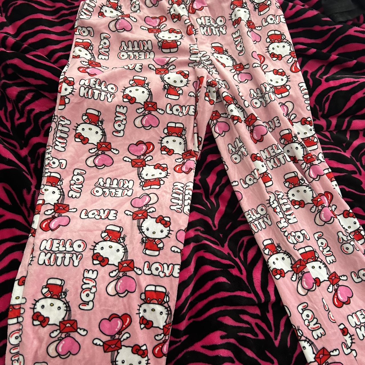 Hello kitty valentine pajamas sanrio hellokitty... Depop