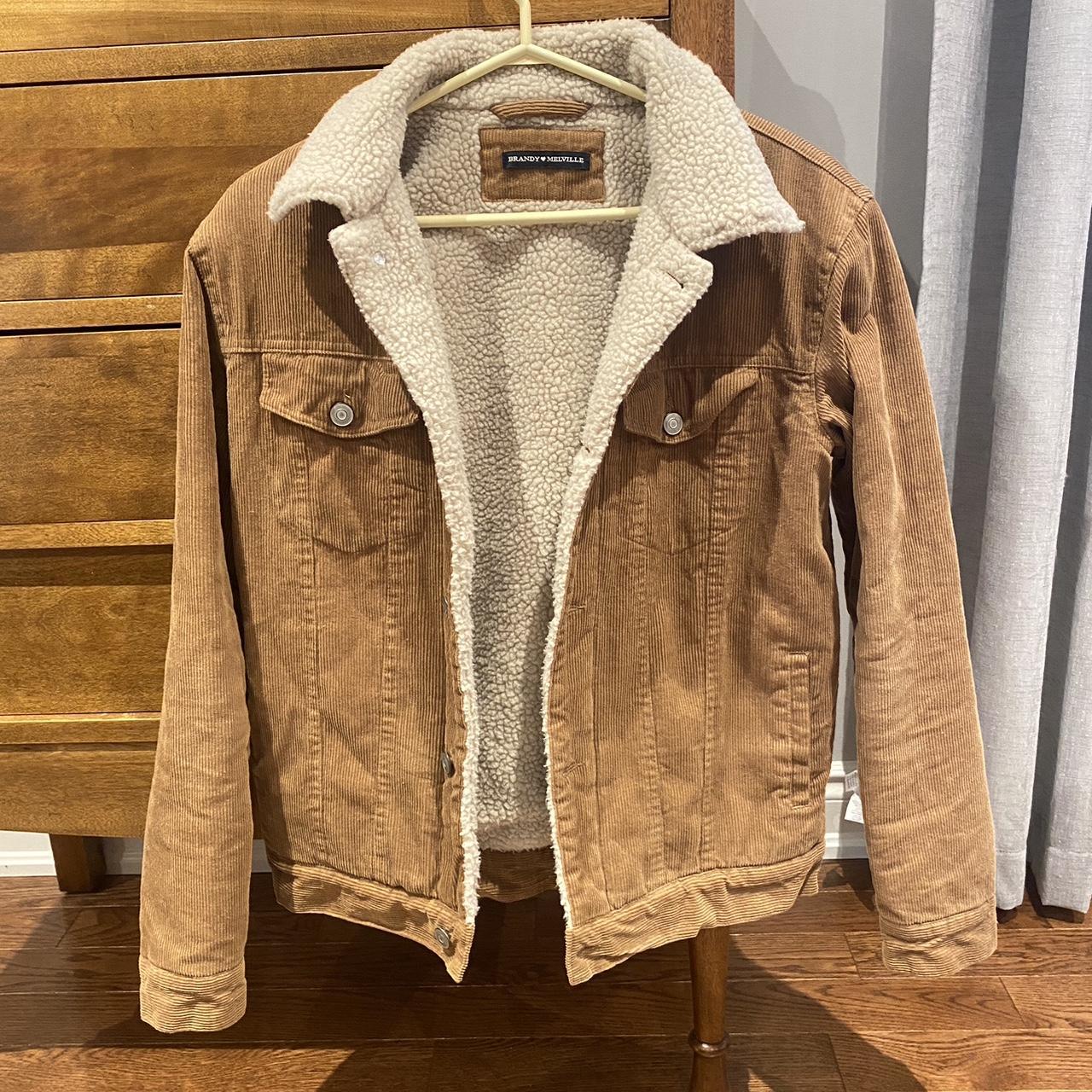 Corduroy Jacket Brandy Melville Jean Jacket With Fur Such A Cute