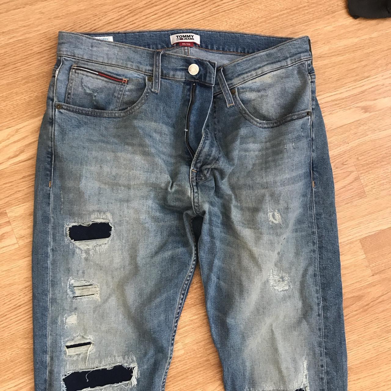 Tommy Hilfiger Men's Blue Jeans | Depop