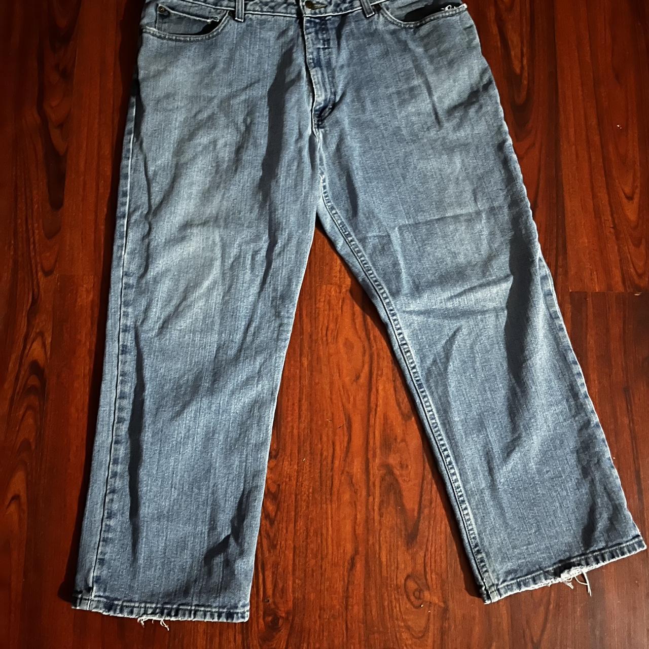 Van Heusen Men's Blue Jeans Depop