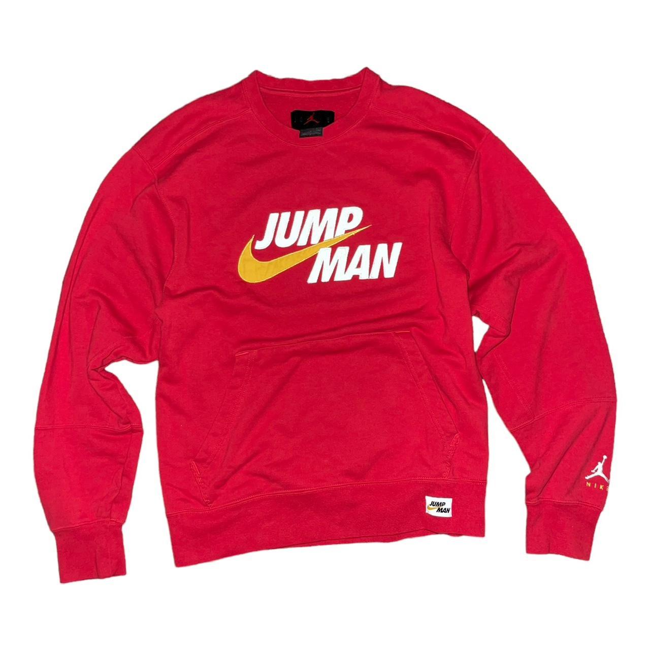 Red deals jordan crewneck