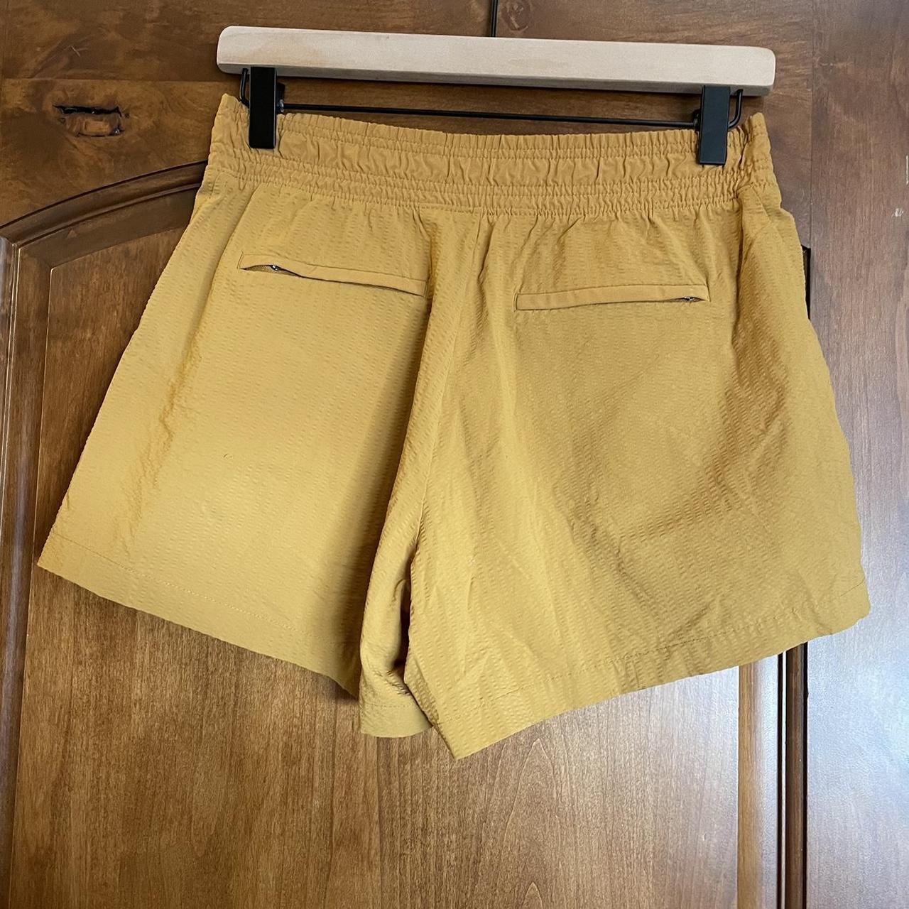 Athleta Women's Yellow Shorts | Depop