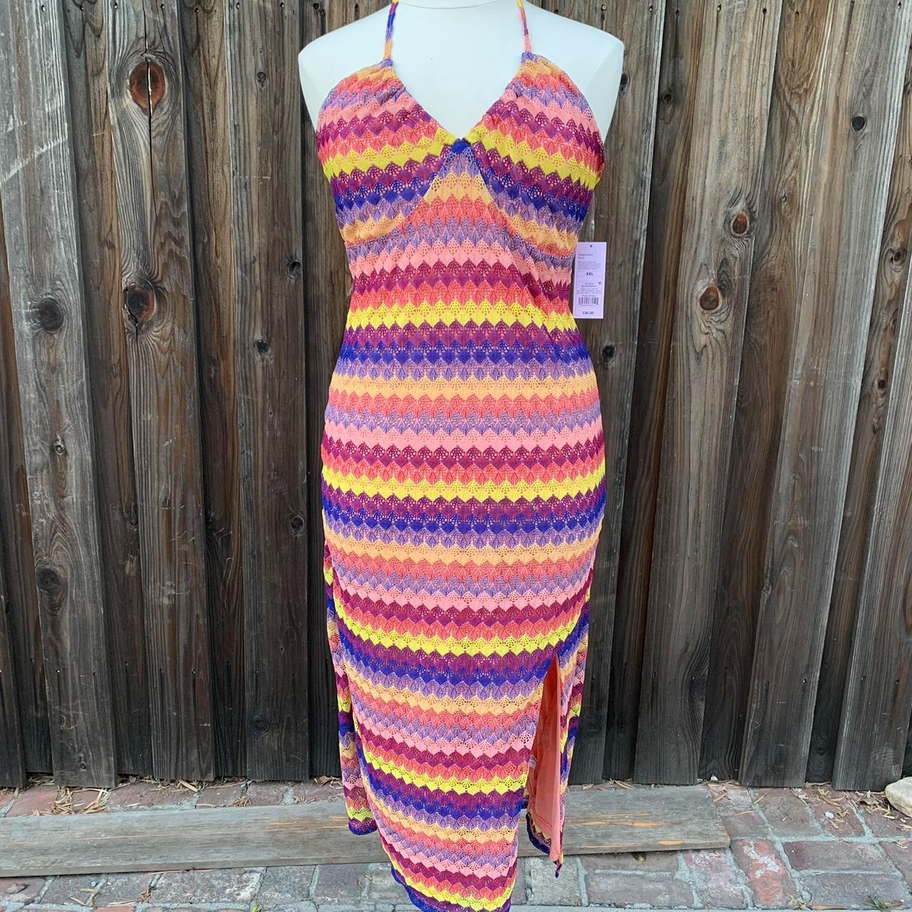 QUICK SHIPPING Wild Fable summer sunset crochet... - Depop