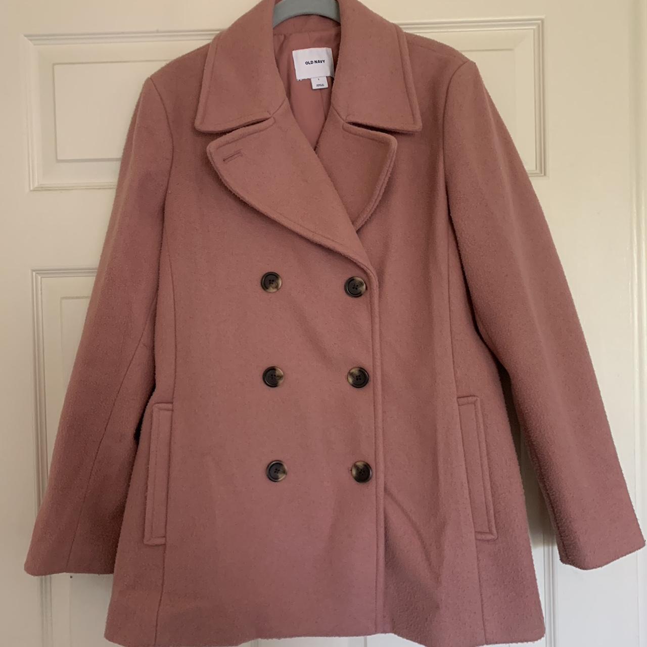 Pink old outlet navy coat