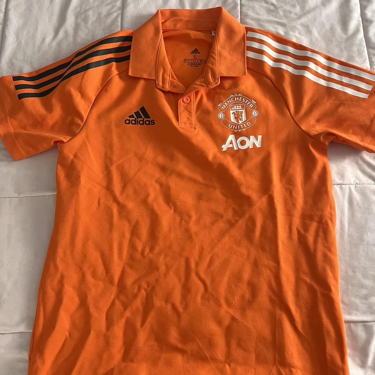 Manchester United Orange Polo, New with tags