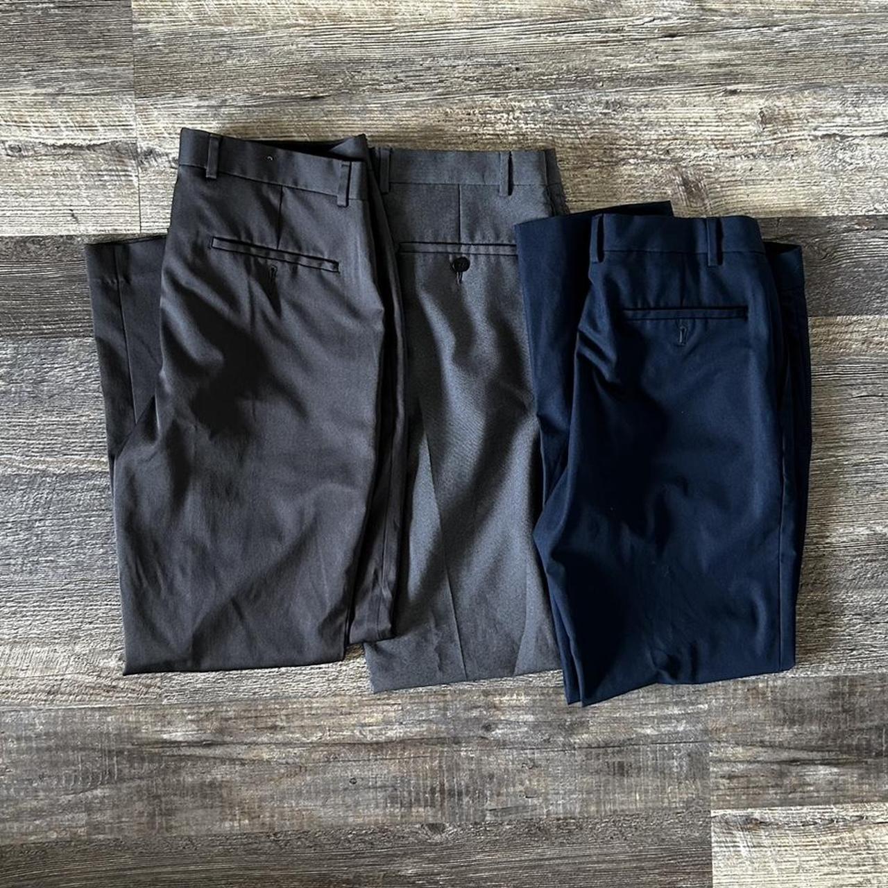 3 Dress pants Colors: Charcoal Grey / Grey / Navy - Depop