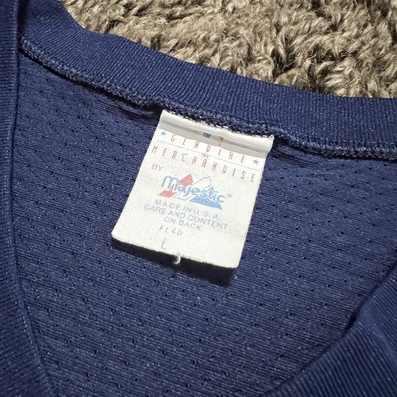 VINTAGE NEW YORK YANKEES MAJESTIC PULLOVER V-NECK - Depop