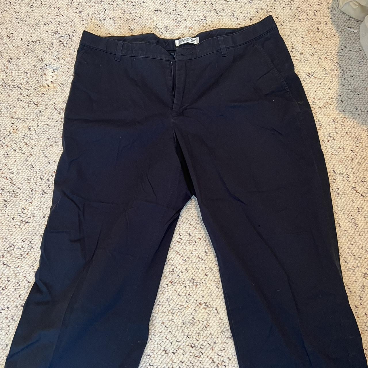 ColdWater Creek Pants, Navy Women’s Size 14 never... - Depop