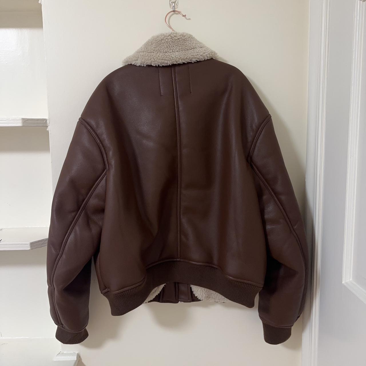 Bershka Women S Brown Jacket Depop