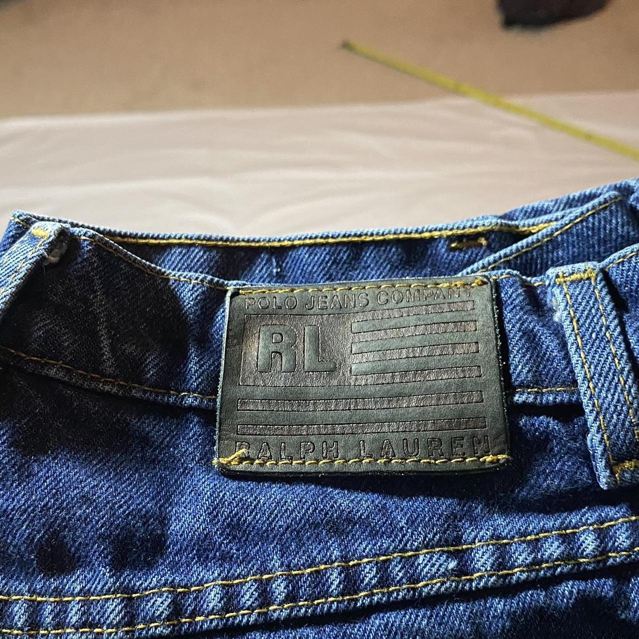 Vintage Polo Jeans Company Ralph Lauren Womens Jeans 10x31 Actual