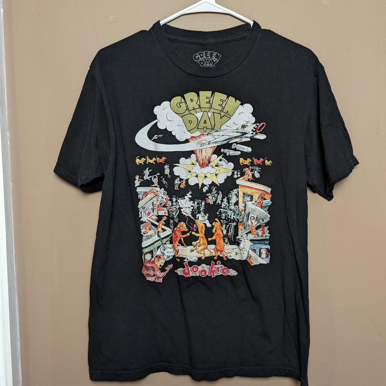 Green Day Dookie Album Promo Tee T-shirt Band Tee - Depop