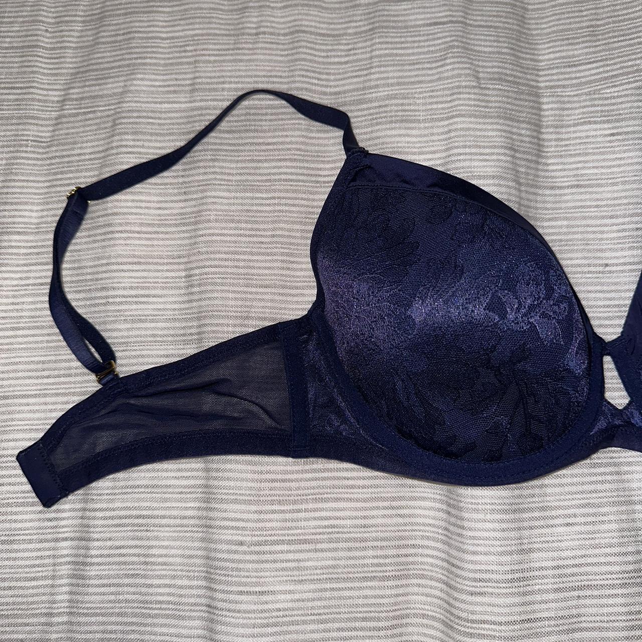 Soma Women's Navy Bra | Depop