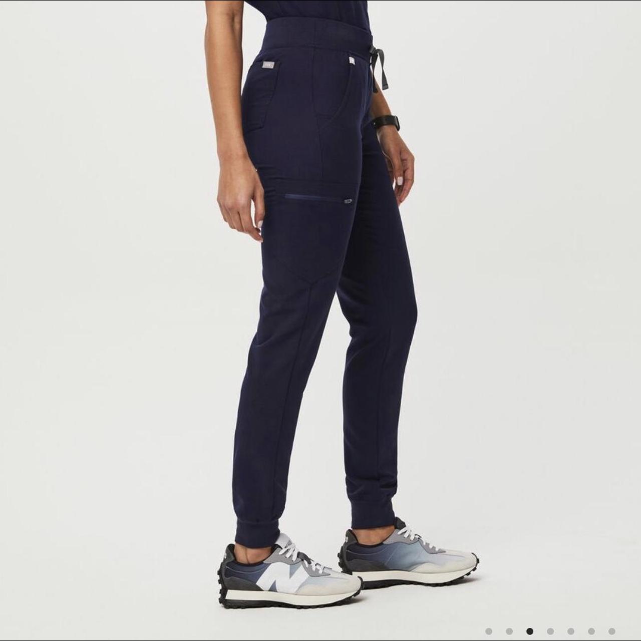 Women's FIGS Zamora Jogger Scrub Pants Navy Size - Depop