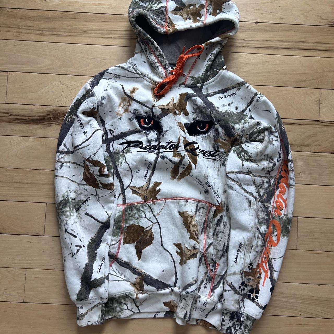 Vintage real tree hoodie -size S -good condition - Depop