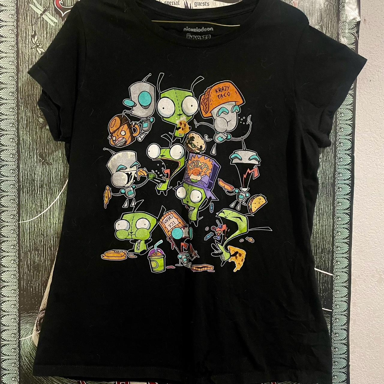 Hot Topic Invader Zim Gir Graphic Tee🪼 Please Depop 2175