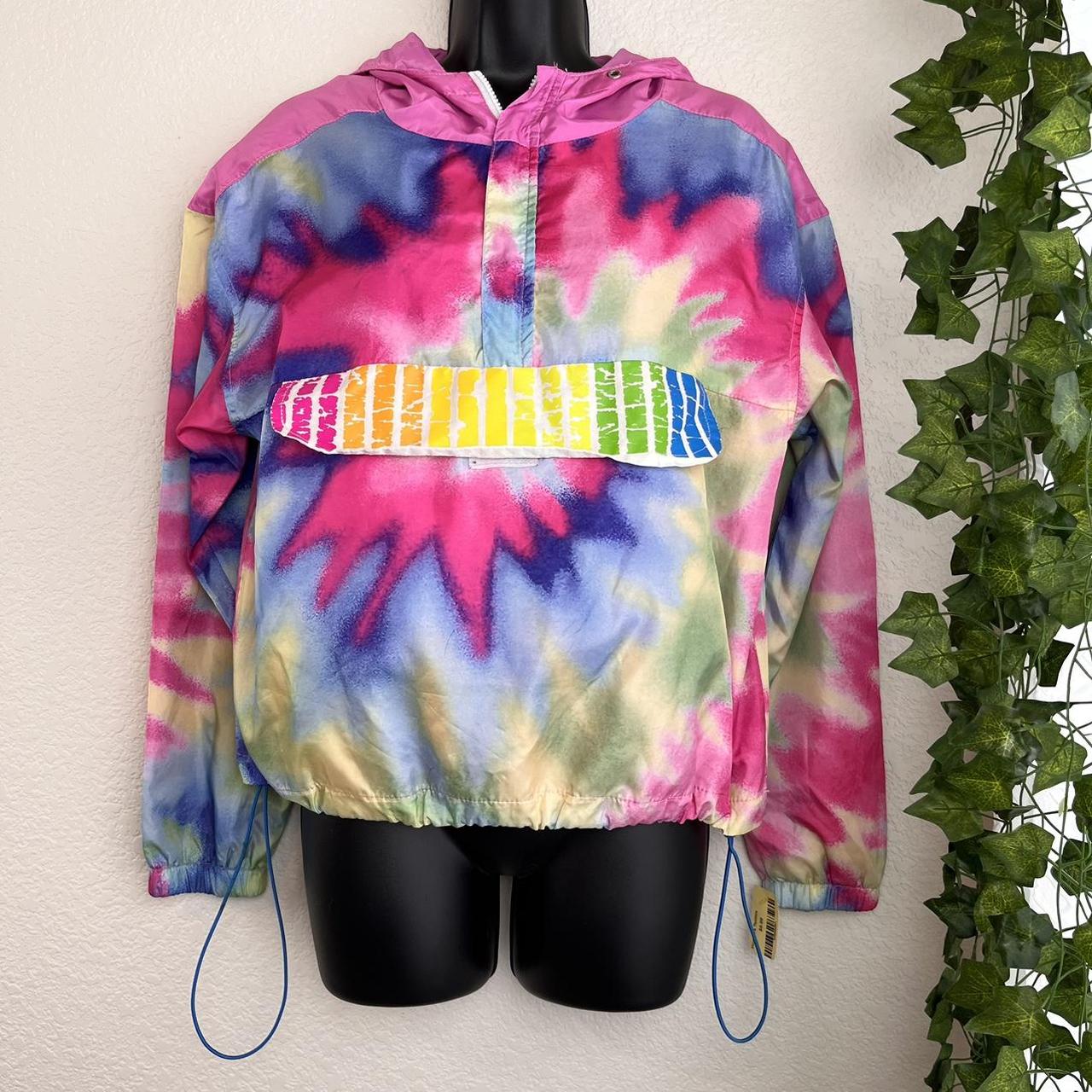 Polaroid hoodie tie dye hot sale