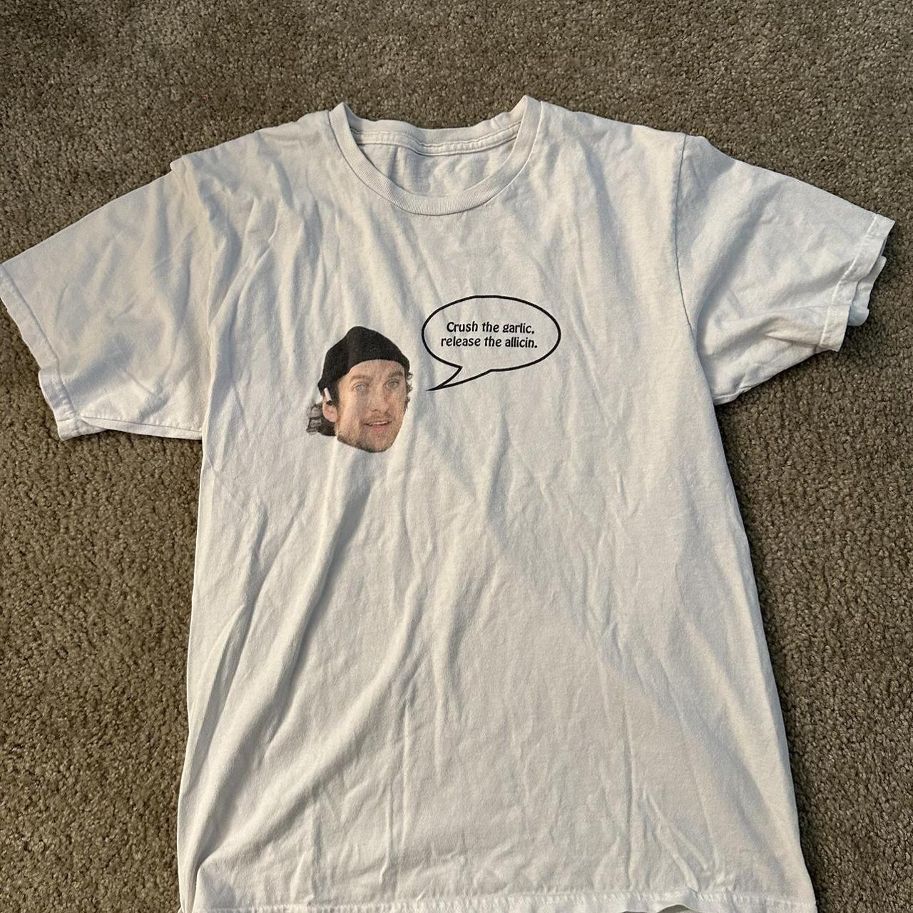 Y/K “Crush the garlic, release the allicin”... Depop