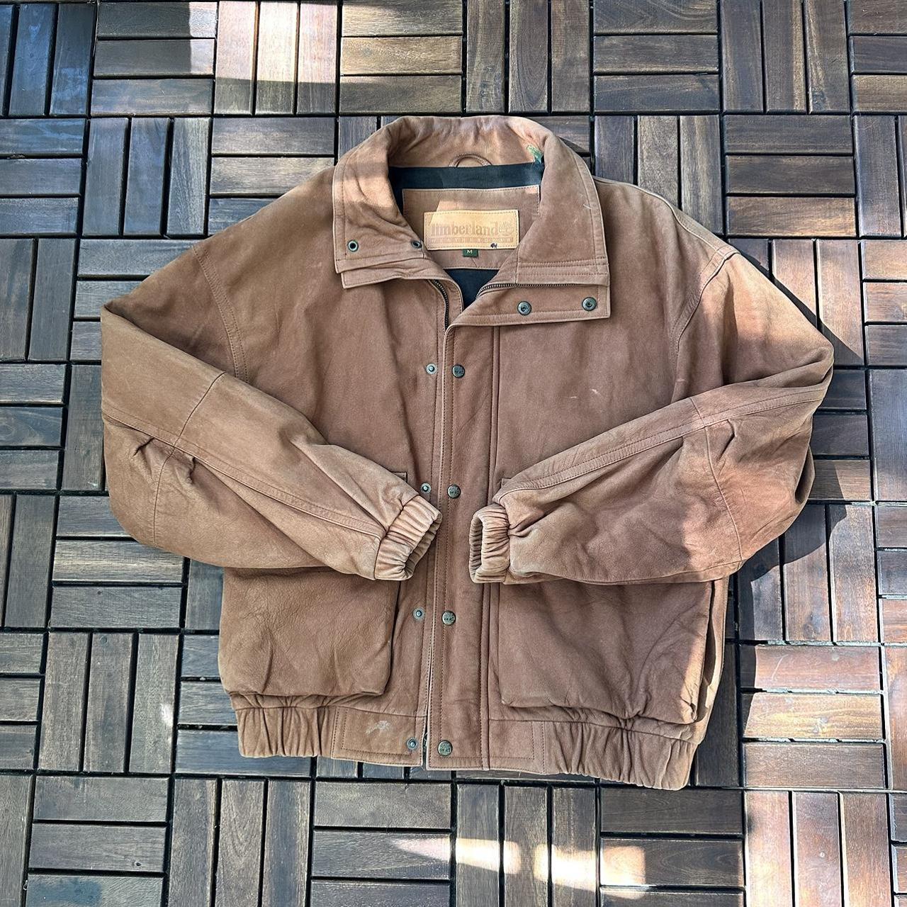 Timberland sale suede jacket