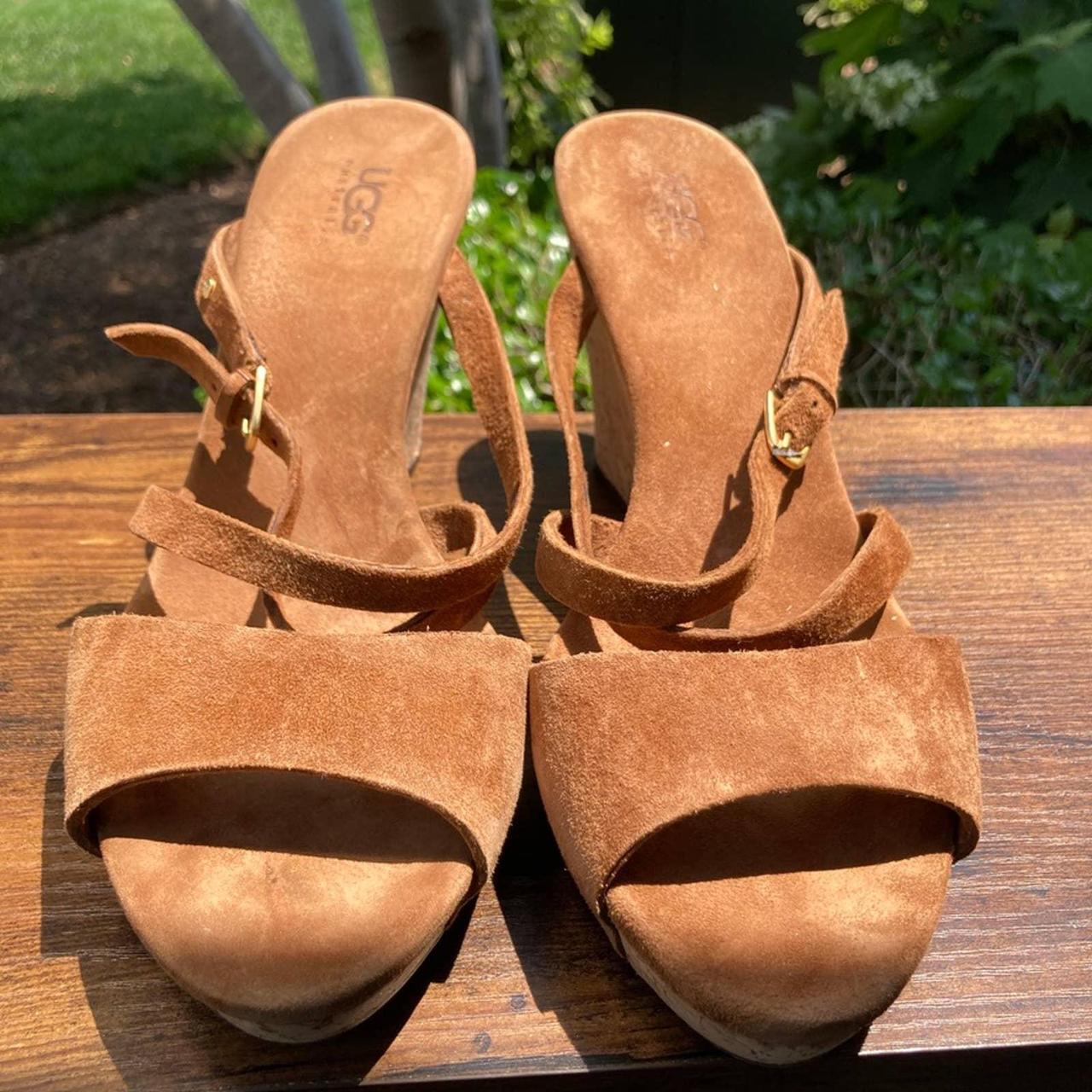 Ugg best sale heeled sandals