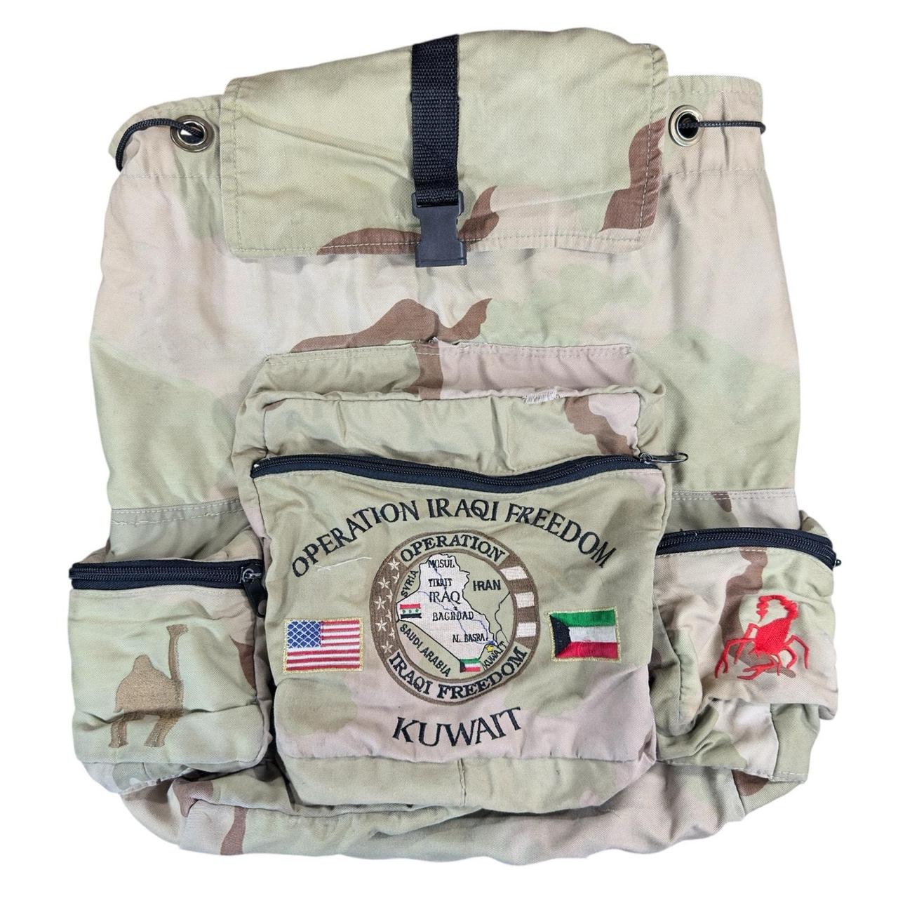 Source Unknown Men's Bag - Tan/Green – US ARMY OP… - image 4