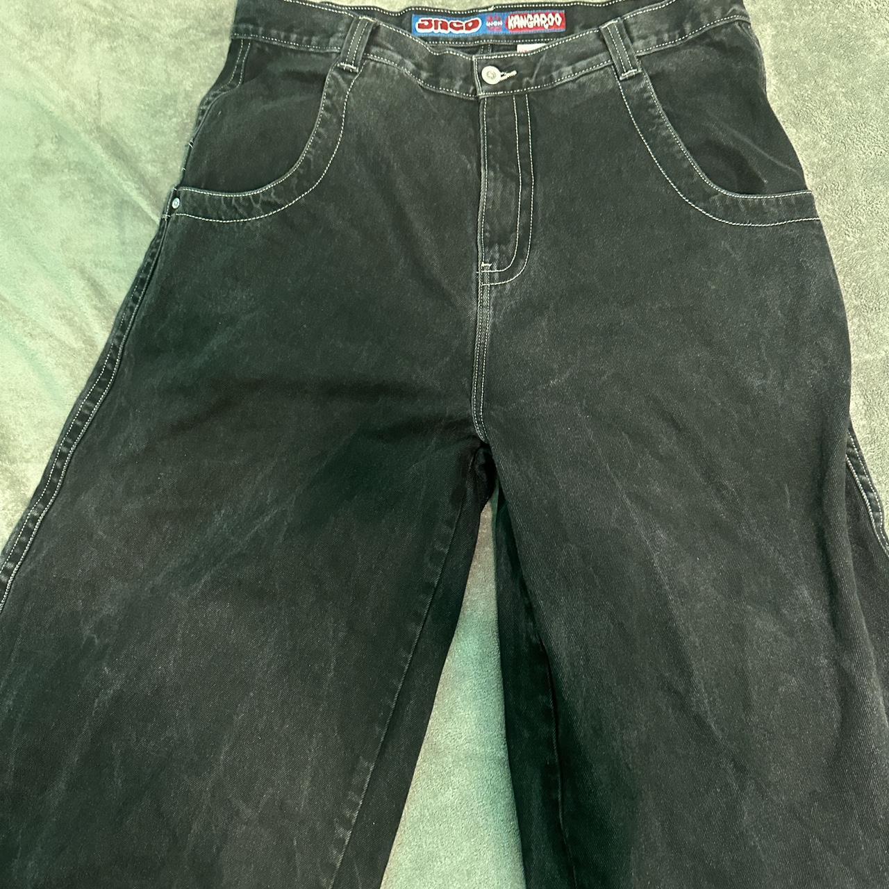 JNCO Men's Black Jeans | Depop