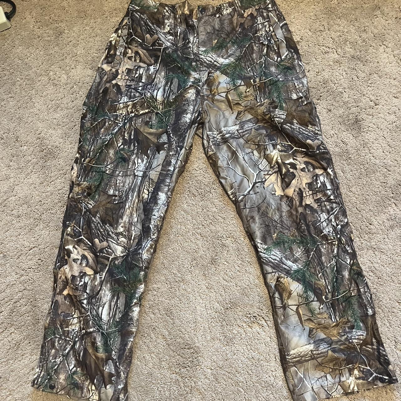 Camo pants game hide hunting Baggy fit Super... - Depop