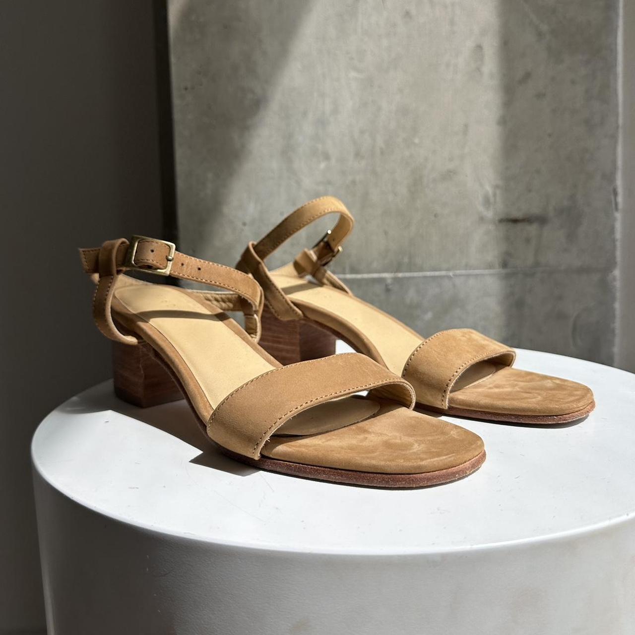 Nisolo stella leather block heeled sandal depop