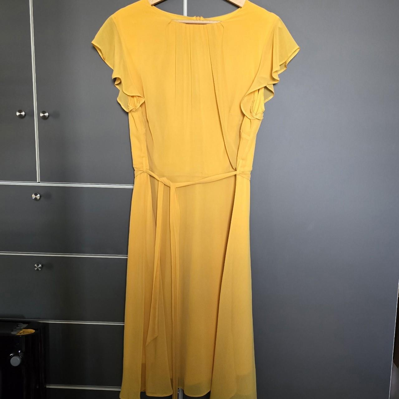 Billie Blossom Curve cute yellow dress in size UK