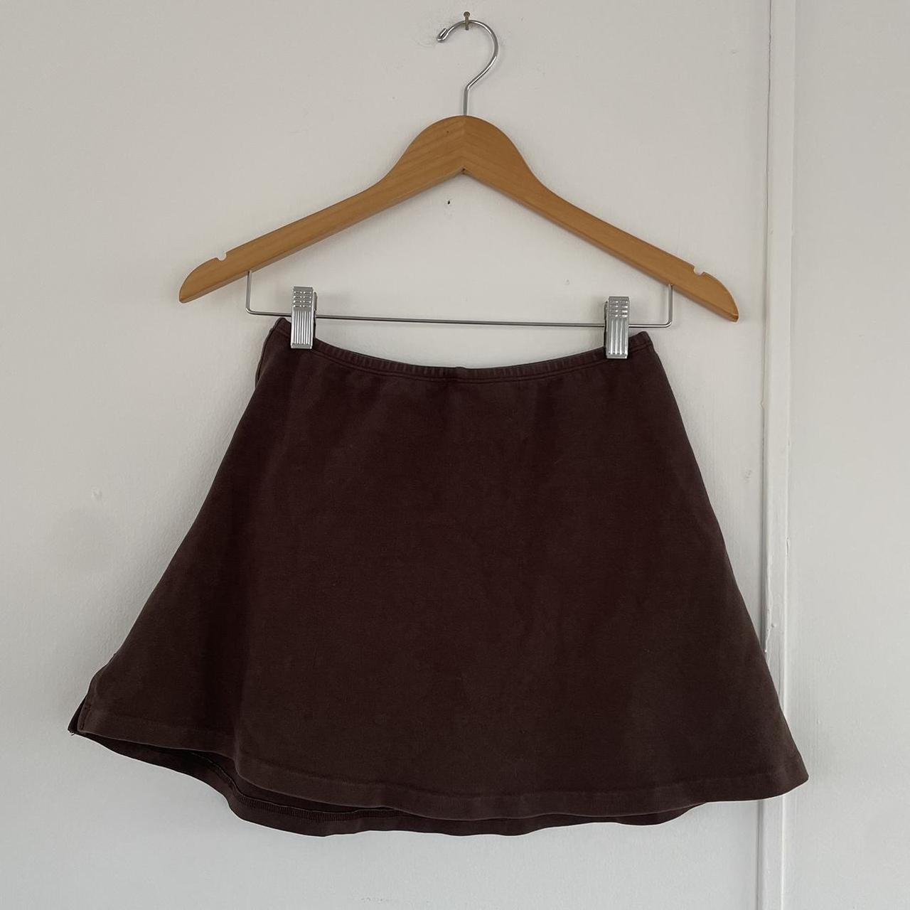 American Apparel Women's Brown Skirt (6)