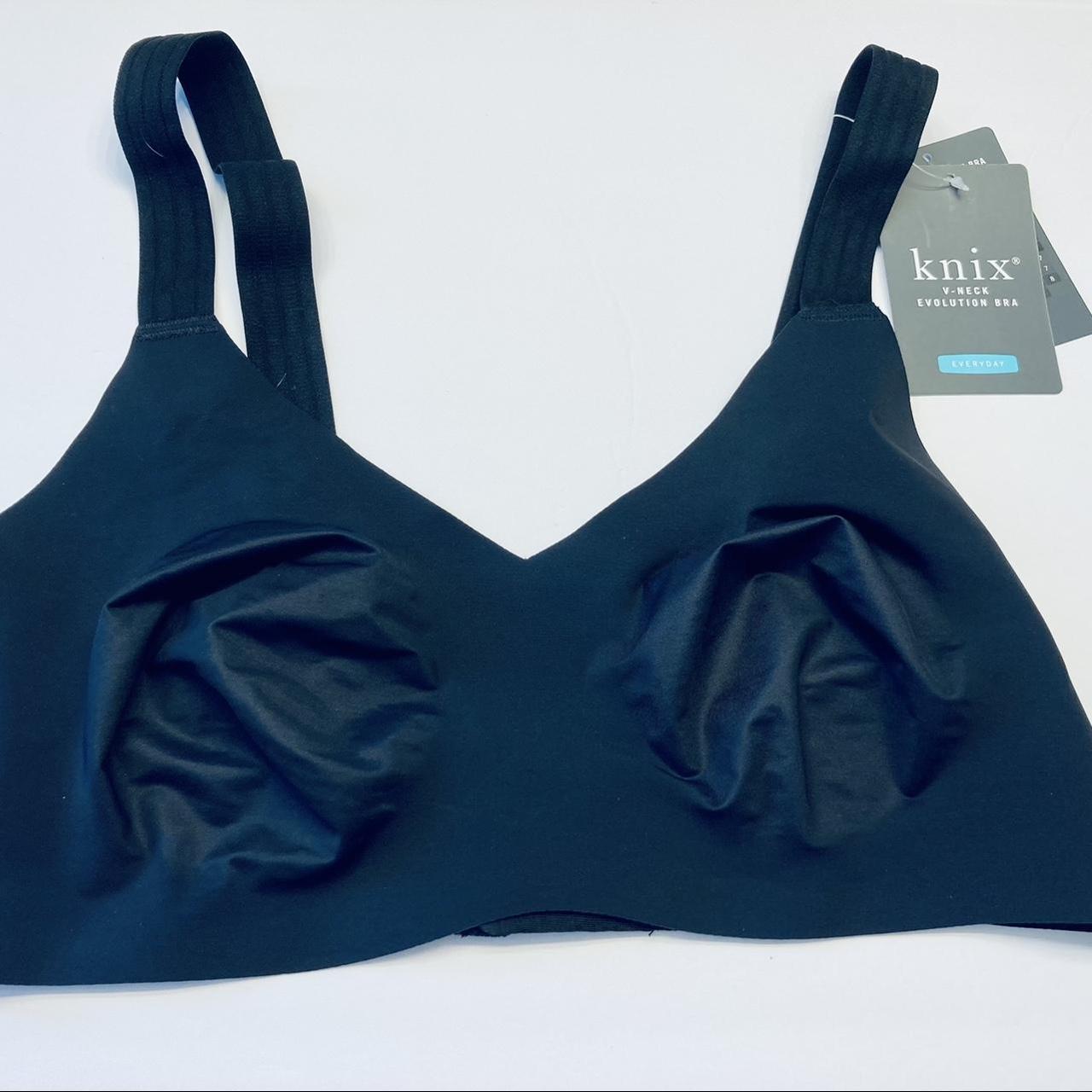 Knix Women's Black Bra | Depop