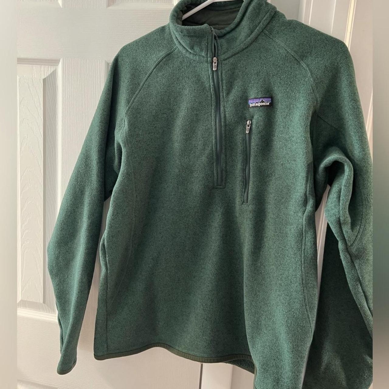 Patagonia Better Sweater 1/4 Zip - Evergreen Size Large - Depop