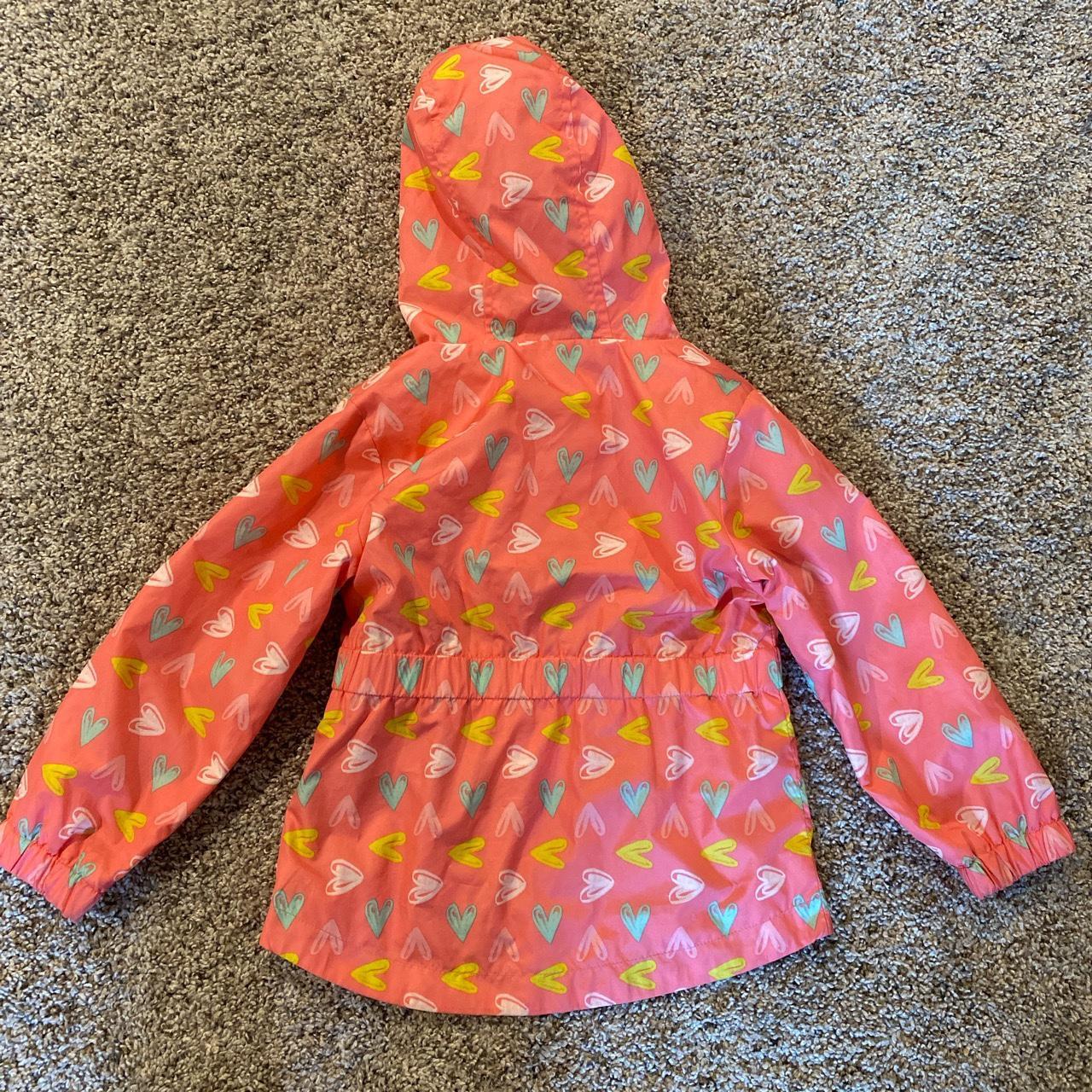 Adorable cat and Jack 3T raincoat with pockets Depop