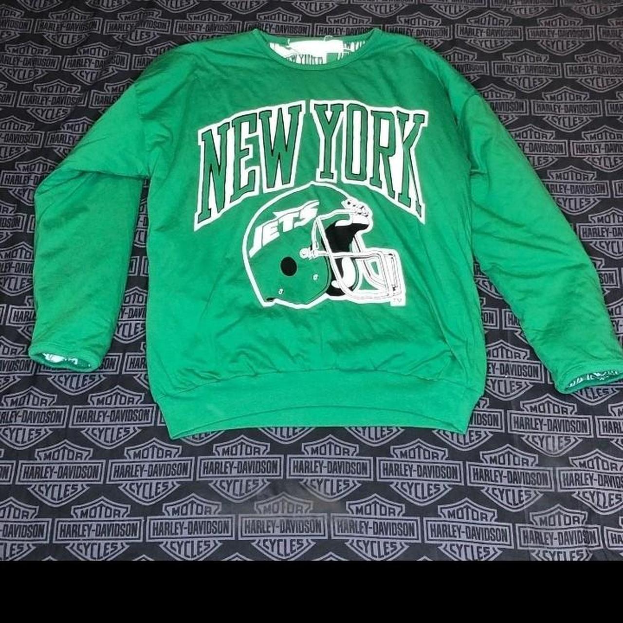 vintage New York jets sweatshirt Vintage Salem - Depop