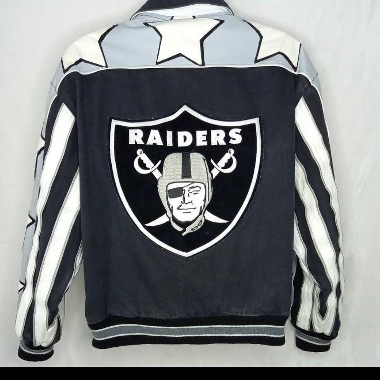 XL Oakland Raiders Starter Hoodie Good condition. - Depop