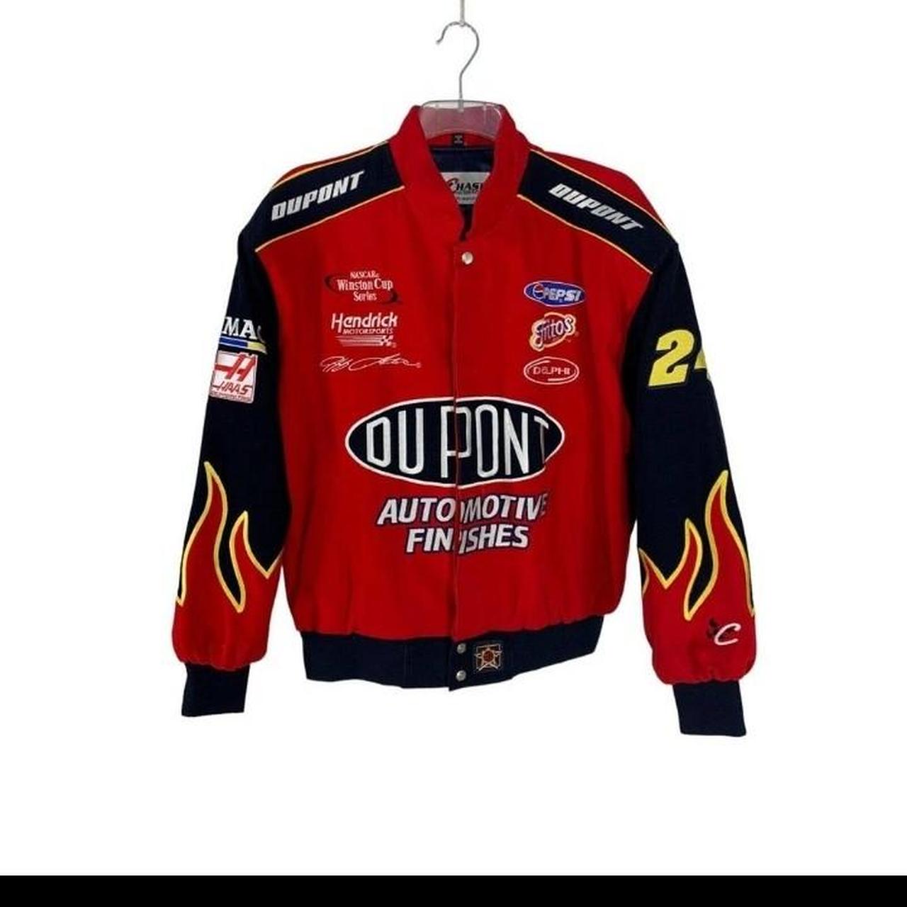 Vintage DuPont Nascar Racing Jacket Vintage nascar... - Depop