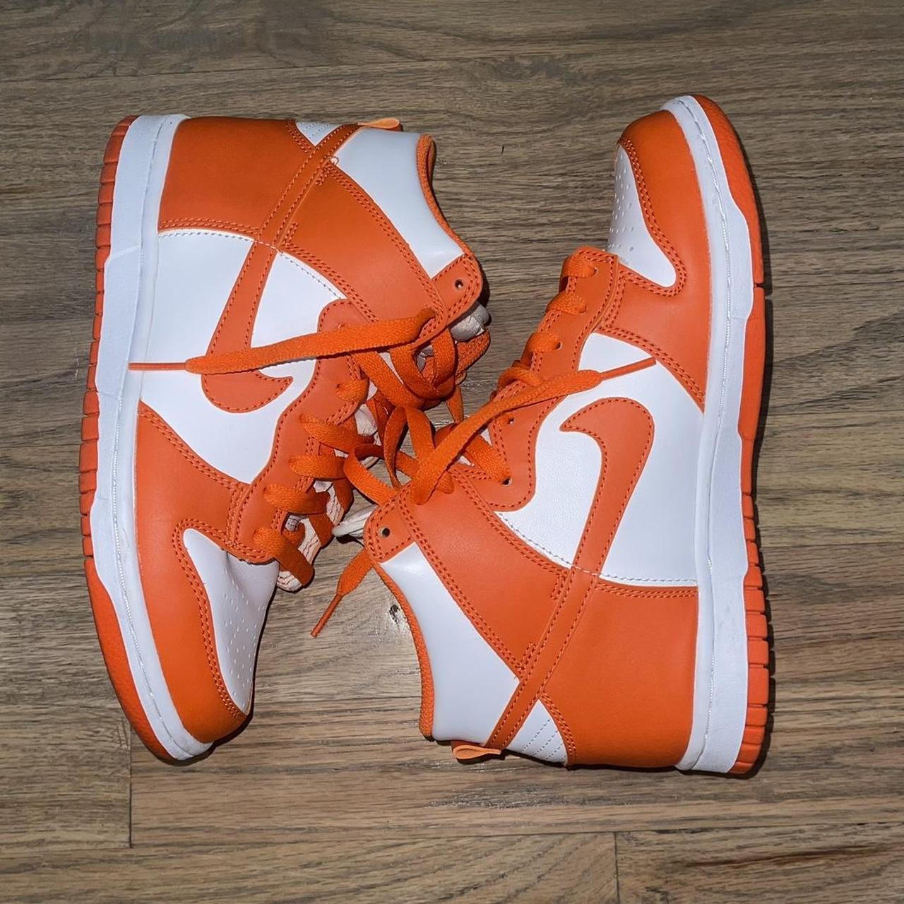 Nike syracuse dunks high Used Size 5.5Y (women’s... - Depop