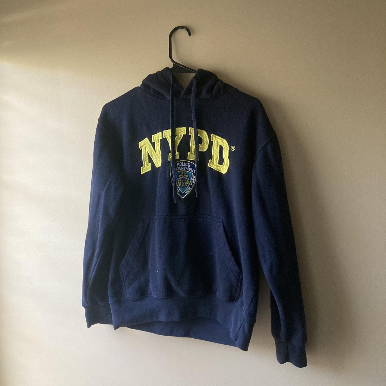 Nypd hot sale hoodie navy