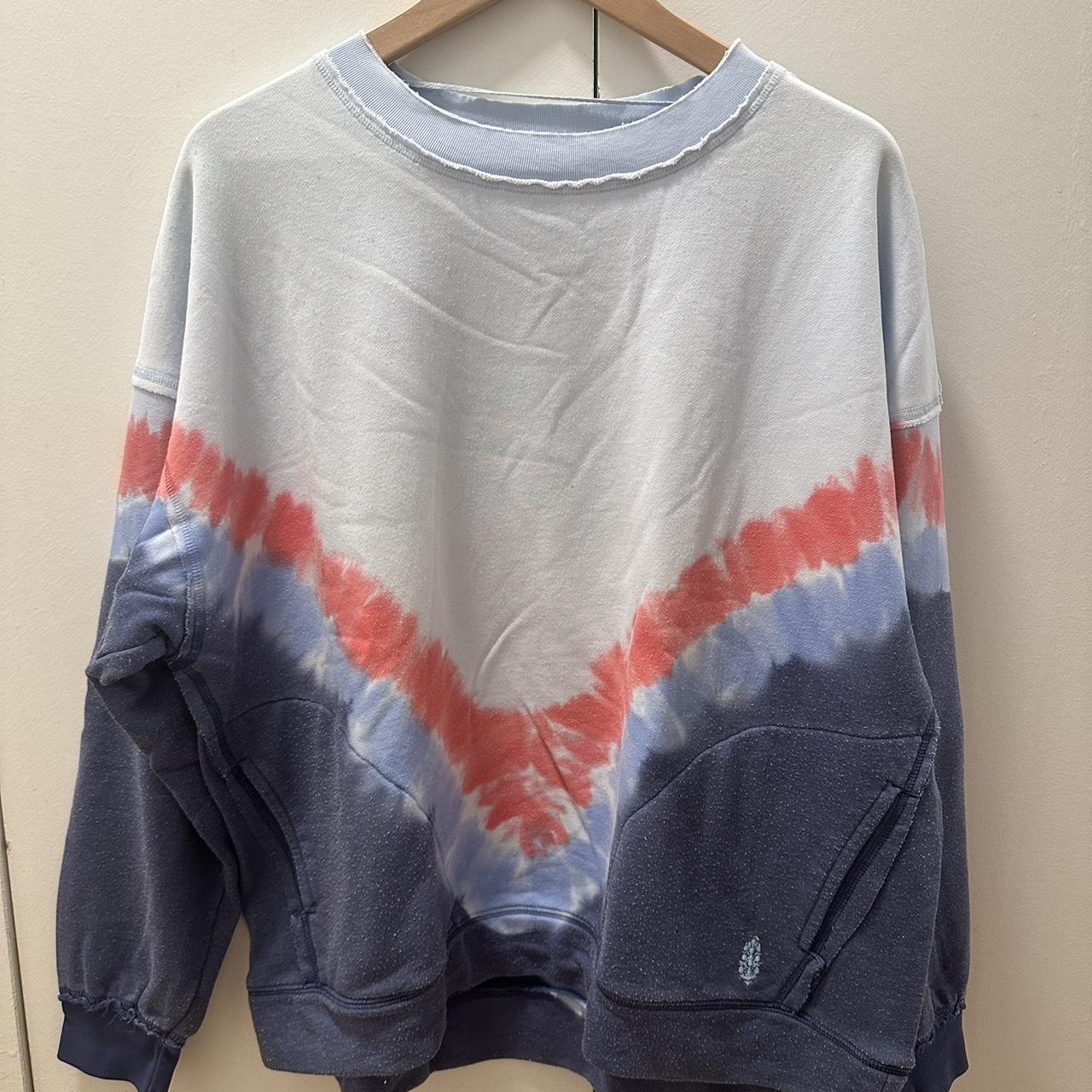 Free People movement tie dye sweatshirt. Size small.... - Depop