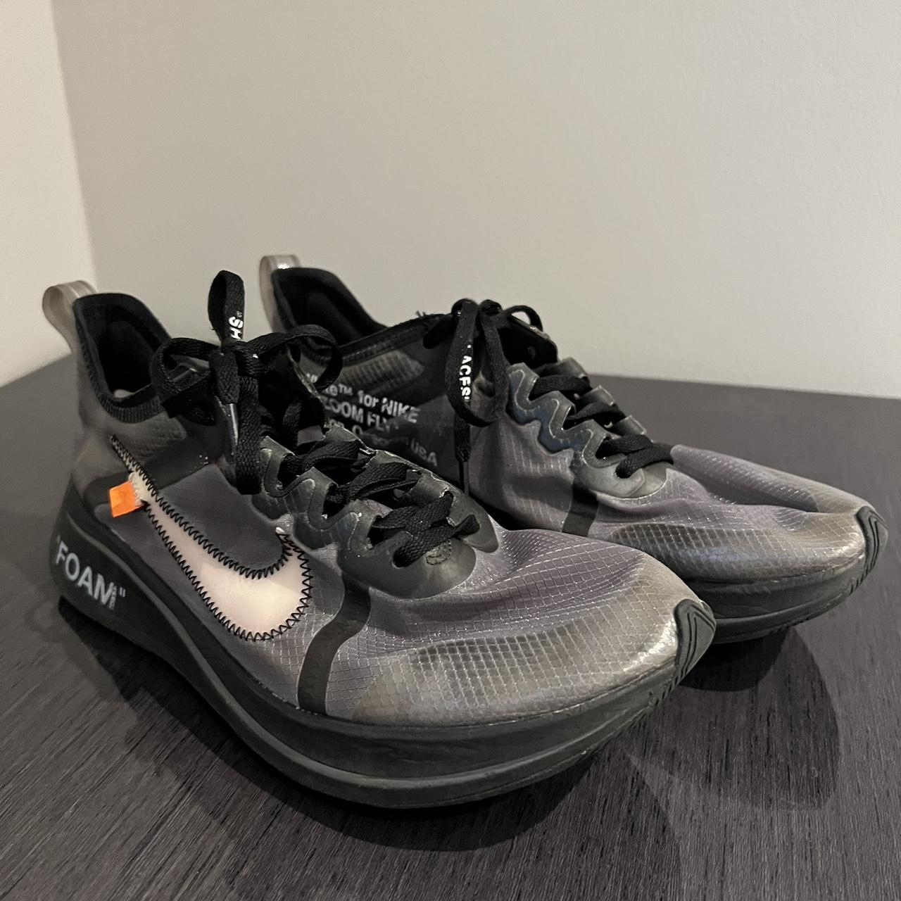 nike running shoes off white