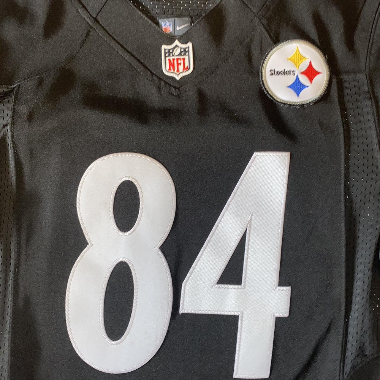 NFL Steelers Jersey Antonio Brown No. 84 Youth L - Depop